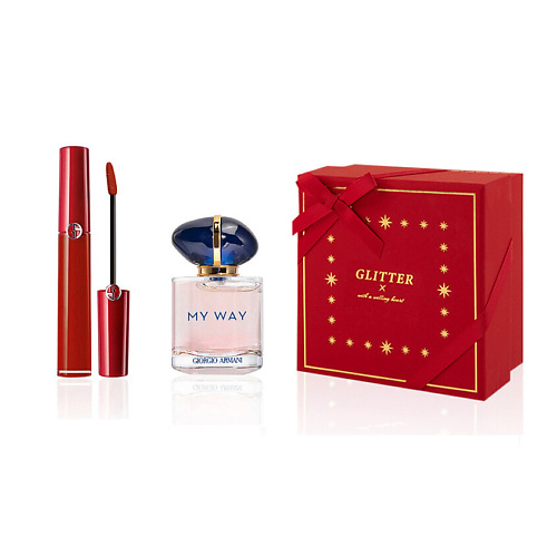 

GIORGIO ARMANI Подарочный набор My Way+жидкая помада для губ, Подарочный набор My Way+жидкая помада для губ