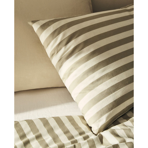 

ZARA HOME Полосатая наволочка из хлопка и льна 45 x 110, Полосатая наволочка из хлопка и льна 45 x 110