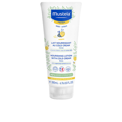 

MUSTELA Питательный защитный лосьон для тела Nourishing Lotion With Cold Cream 200, Питательный защитный лосьон для тела Nourishing Lotion With Cold Cream