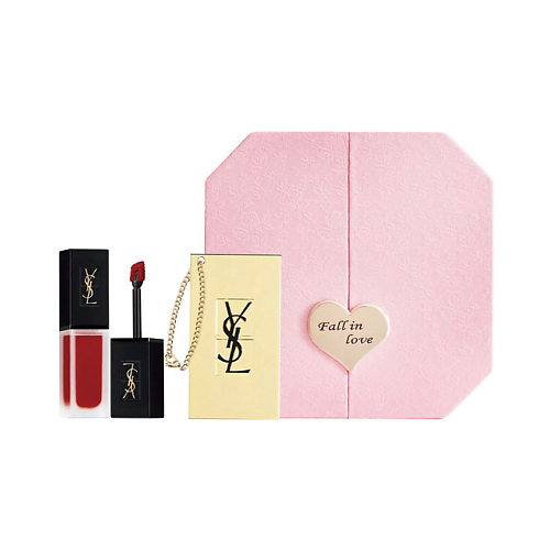 

YVES SAINT LAURENT Подарочный набор: Помада + Зеркало Haute Couture Compact Mirror, Подарочный набор: Помада + Зеркало Haute Couture Compact Mirror