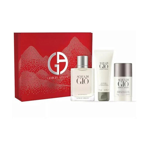 

GIORGIO ARMANI Парфюмерный набор Acqua Di Gio туалетная вода, гель для душа, дезодорант-стик, Парфюмерный набор Acqua Di Gio туалетная вода, гель для душа, дезодорант-стик