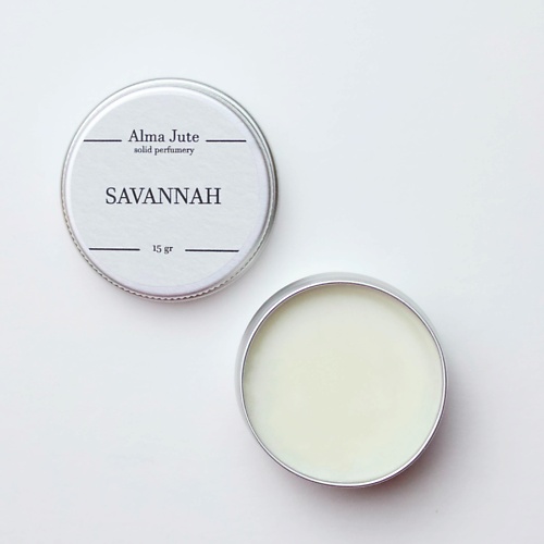 

ALMA JUTE Твердые духи Savannah 15, Твердые духи Savannah