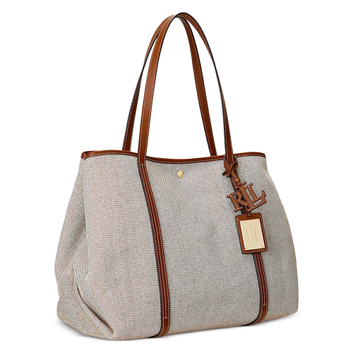 

RALPH LAUREN Сумка Large Emerie Tote Bag Canvas & Leather, Сумка Large Emerie Tote Bag Canvas & Leather