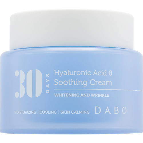 

DABO Увлажняющий крем с 8 видами гиалуроновой кислоты и витамином B3 Soothing Cream 100, Увлажняющий крем с 8 видами гиалуроновой кислоты и витамином B3 Soothing Cream