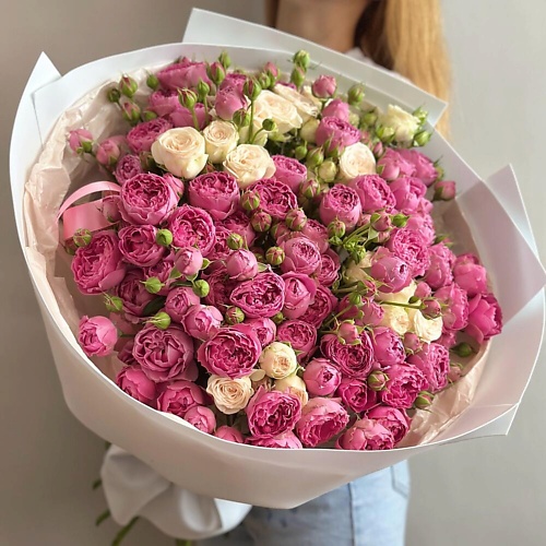 

CHALET GREEN Большой букет пионовидных роз, Большой букет пионовидных роз