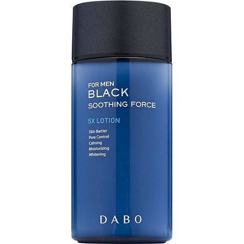 

DABO Смягчающий лосьон после бритья для мужчин Black Soothing Force 5x Lotion For Men 160, Смягчающий лосьон после бритья для мужчин Black Soothing Force 5x Lotion For Men