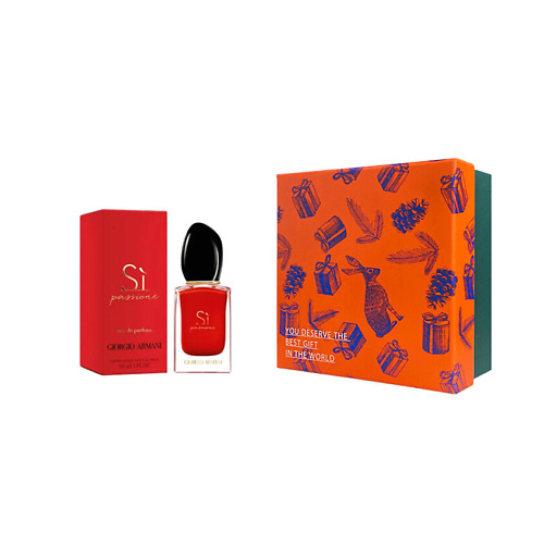 

GIORGIO ARMANI Подарочный набор Si Passione + Падарочная упаковка, Подарочный набор Si Passione + Падарочная упаковка