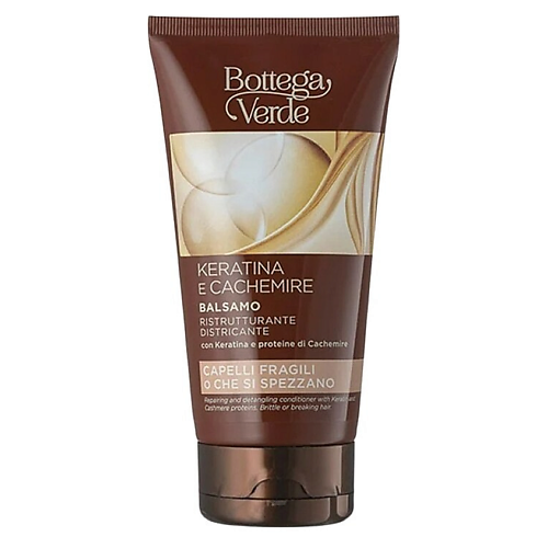 

BOTTEGA VERDE Кондиционер Keratina e Cachemire Repairing and Detangling Conditioner 150, Кондиционер Keratina e Cachemire Repairing and Detangling Conditioner