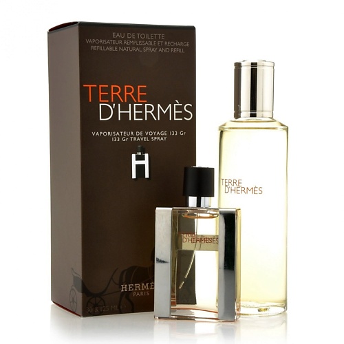 

HERMÈS HERMES Туалетная вода Terre D'Hermes + Сменный блок 155, HERMES Туалетная вода Terre D'Hermes + Сменный блок