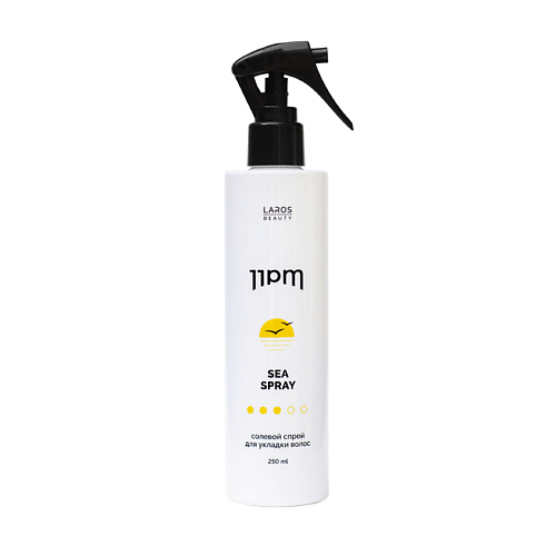 

LAROS BEAUTY Солевой спрей для укладки волос 11PM Sea Spray 150, Солевой спрей для укладки волос 11PM Sea Spray