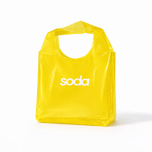 

SODA Пластиковая сумка для покупок #takemewithyou, Пластиковая сумка для покупок #takemewithyou