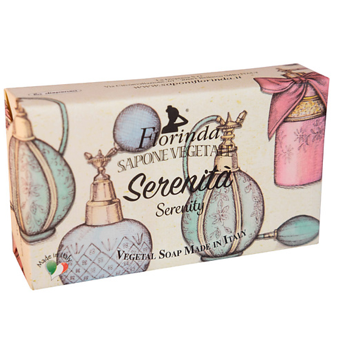 

FLORINDA Мыло "Сладкая Жизнь" Serenita / Безмятежность 200, Мыло "Сладкая Жизнь" Serenita / Безмятежность