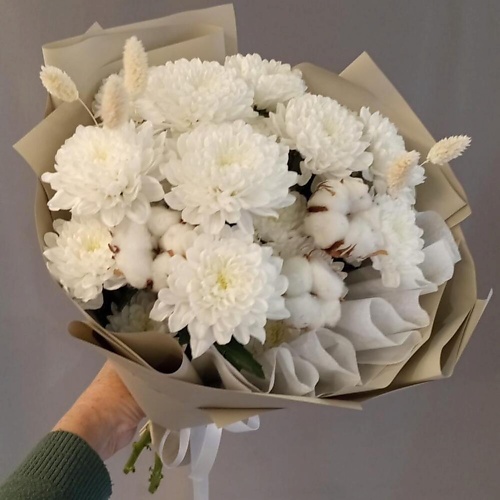 

MERSI FLOWERS Авторский Топ букет - хризантема кустовая, Авторский Топ букет - хризантема кустовая