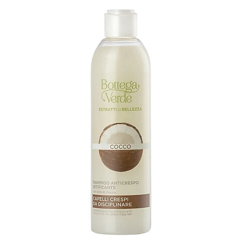 

BOTTEGA VERDE Разглаживающий шампунь Coconut Smoothing Anti-Frizz Shampoo With Coconut Milk 250, Разглаживающий шампунь Coconut Smoothing Anti-Frizz Shampoo With Coconut Milk
