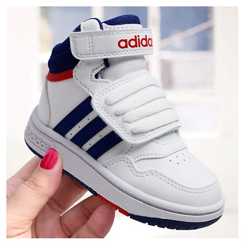 

ADIDAS Кроссовки спортивные детские Hoops Mid 3.0 AC I GZ9650, Кроссовки спортивные детские Hoops Mid 3.0 AC I GZ9650