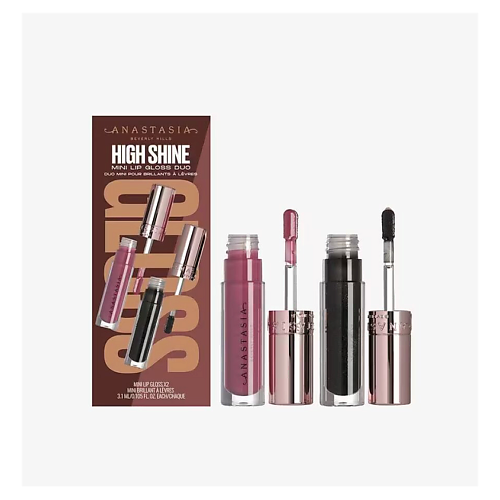 

ANASTASIA BEVERLY HILLS Набор мини-блесков для губ High Shine Mini Lip Gloss Duo, Набор мини-блесков для губ High Shine Mini Lip Gloss Duo