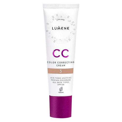 

LUMENE Легкий тонирующий крем CC Color Correcting Cream SPF20, Легкий тонирующий крем CC Color Correcting Cream SPF20