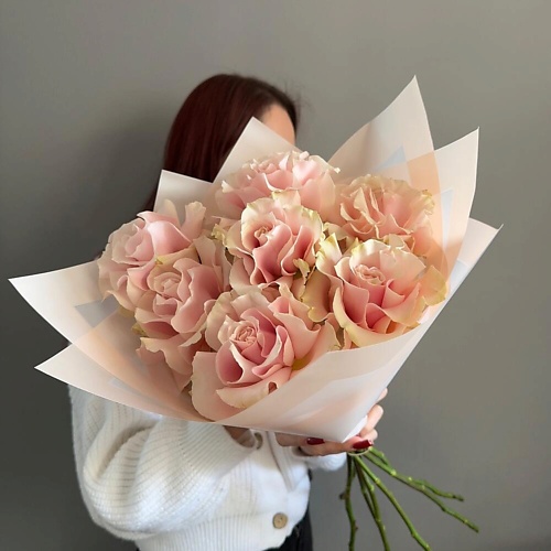 

MERSI FLOWERS Розовые французские розы, Розовые французские розы