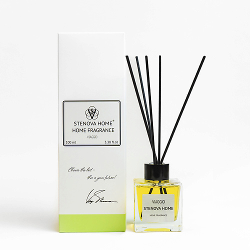 

STENOVA HOME Аромадиффузор с палочками VIAGGIO 100, Аромадиффузор с палочками VIAGGIO