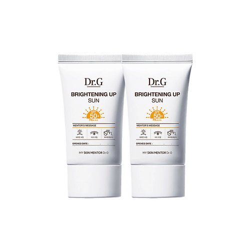

DR.G Набор солнцезащитных кремов для лица Brightening Up Sun+ SPF50+ Pa+++, Набор солнцезащитных кремов для лица Brightening Up Sun+ SPF50+ Pa+++