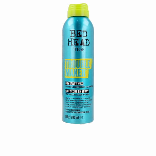 

TIGI Легкий текстурирующий воск спрей для волос Bed Head Trouble Maker Dry Spray Wax 200, Легкий текстурирующий воск спрей для волос Bed Head Trouble Maker Dry Spray Wax