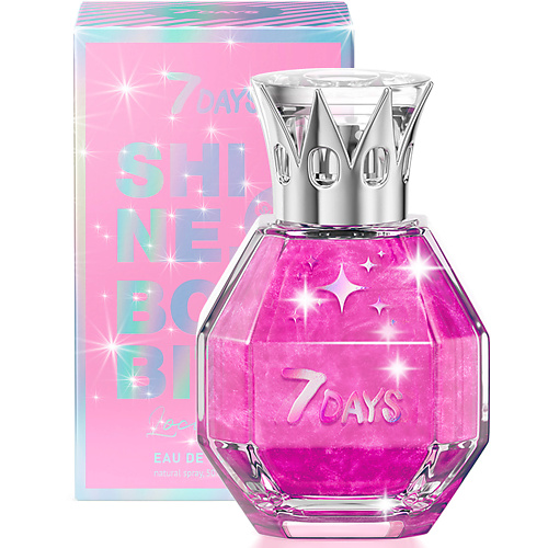 

7DAYS Духи сладкие мерцающие с шиммером SHINE, BOMBITA! LOCO BAE 50, Духи сладкие мерцающие с шиммером SHINE, BOMBITA! LOCO BAE