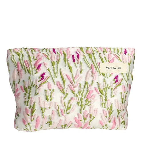

YOUR HOUSER Косметичка женская pink flowers, Косметичка женская pink flowers