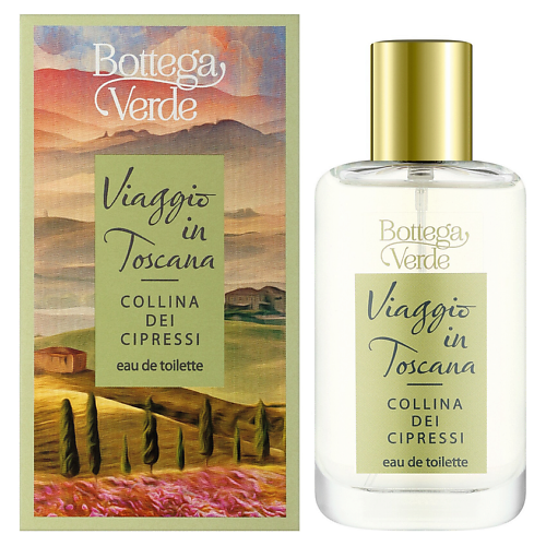 Туалетная вода BOTTEGA VERDE Туалетная вода Verde Viaggio in Toscana Collina Dei Cipressi