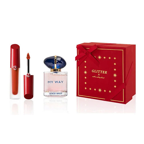 

GIORGIO ARMANI Подарочный набор My Way+жидкая помада для губ мини, Подарочный набор My Way+жидкая помада для губ мини