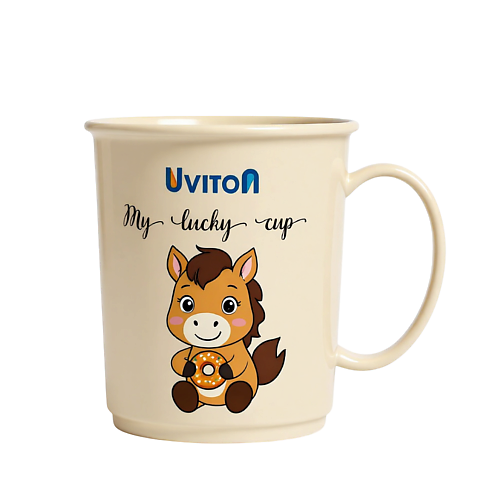 

UVITON Кружка с ручками для самостоятельного питья (лошадка), Кружка с ручками для самостоятельного питья (лошадка)