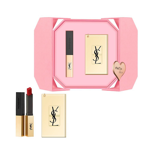 

YVES SAINT LAURENT Подарочный набор: Помада + Зеркало Haute Couture Compact Mirror, Подарочный набор: Помада + Зеркало Haute Couture Compact Mirror