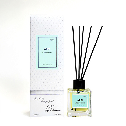 

STENOVA HOME Аромадиффузор с палочками АЛЬПЫ №11 100, Аромадиффузор с палочками АЛЬПЫ №11