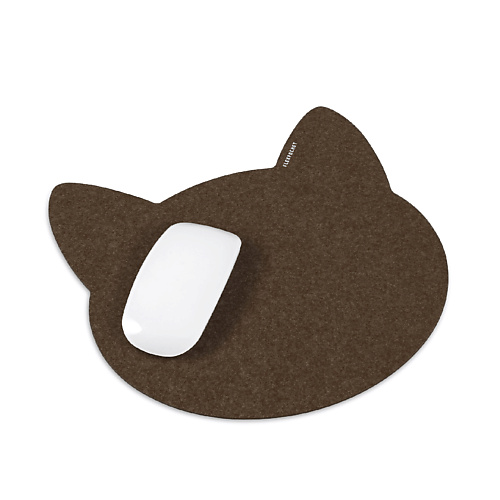 

FLEXPOCKET Коврик из фетра для компьютерной мыши в форме кошки, Коврик из фетра для компьютерной мыши в форме кошки