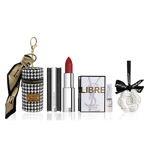 

YVES SAINT LAURENT Набор: Помада Givenchy Le Rouge + Пробник парфюмерной воды YSL Libre, Набор: Помада Givenchy Le Rouge + Пробник парфюмерной воды YSL Libre