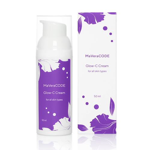 

MAVERACODE Омолаживающий крем с гиалуроновой кислотой и витамином С GLOW-C Cream 50, Омолаживающий крем с гиалуроновой кислотой и витамином С GLOW-C Cream