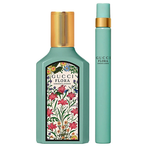 

GUCCI Парфюмерный набор Flora Gorgeous Jasmine: Парфюмерная вода + Миниатюра, Парфюмерный набор Flora Gorgeous Jasmine: Парфюмерная вода + Миниатюра