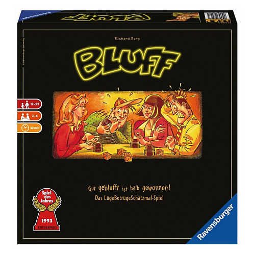 

RAVENSBURGER Настольная игра Ravensburger Bluff Блеф, Настольная игра Ravensburger Bluff Блеф