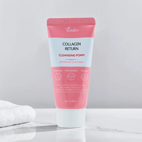 

THINKCO Пенка для умывания с коллагеном 50, Пенка для умывания с коллагеном