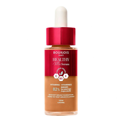 

BOURJOIS Тональный крем-сыворотка HEALTHY MIX SERUM, Тональный крем-сыворотка HEALTHY MIX SERUM