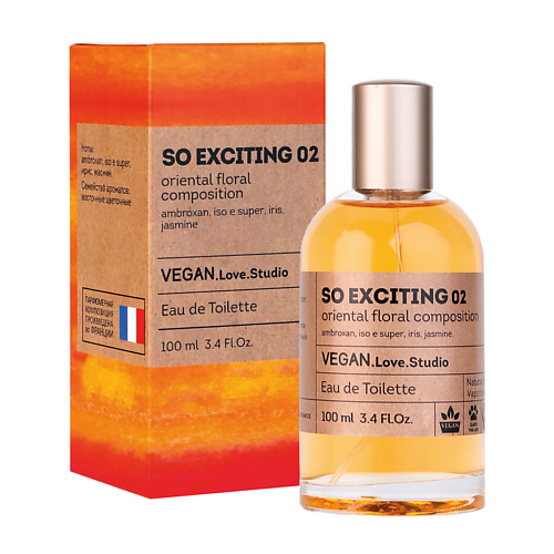 

VEGAN.LOVE.STUDIO Туалетная вода женская So Exciting 100, Туалетная вода женская So Exciting