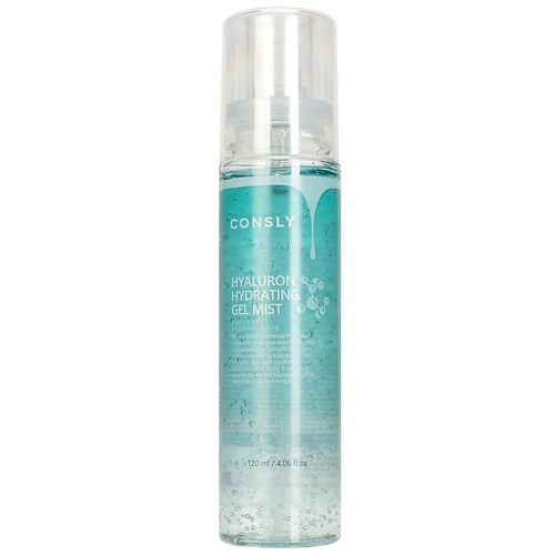 

CONSLY Гель-мист для лица увлажняющий с гиалуроновой кислотой Hyaluronic Acid Hydrating Gel Mist 120, Гель-мист для лица увлажняющий с гиалуроновой кислотой Hyaluronic Acid Hydrating Gel Mist