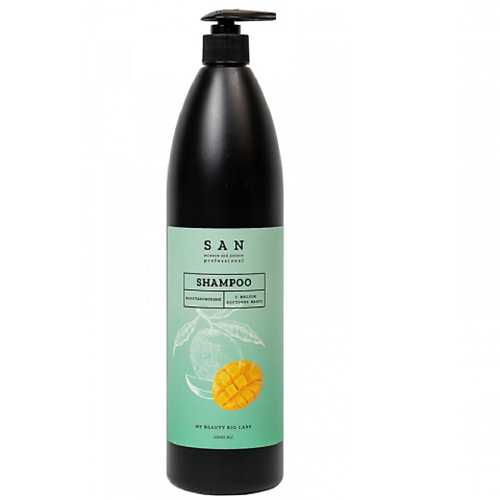 

PROSANCO Шампунь восстанавливающий с маслом косточек манго 1000, Шампунь восстанавливающий с маслом косточек манго