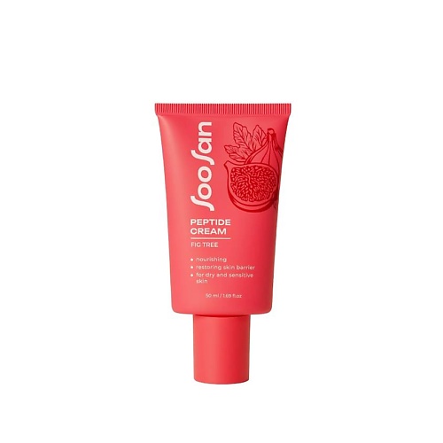 

SOOSAN Питательный крем для лица с экстрактом инжира и пептидами Peptide Cream With Fig Tree 50, Питательный крем для лица с экстрактом инжира и пептидами Peptide Cream With Fig Tree