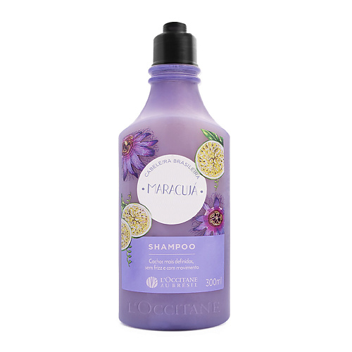 

L'OCCITANE AU BRESIL Шампунь для волос разглаживающий Маракуйя Maracuja Shampoo 300, Шампунь для волос разглаживающий Маракуйя Maracuja Shampoo