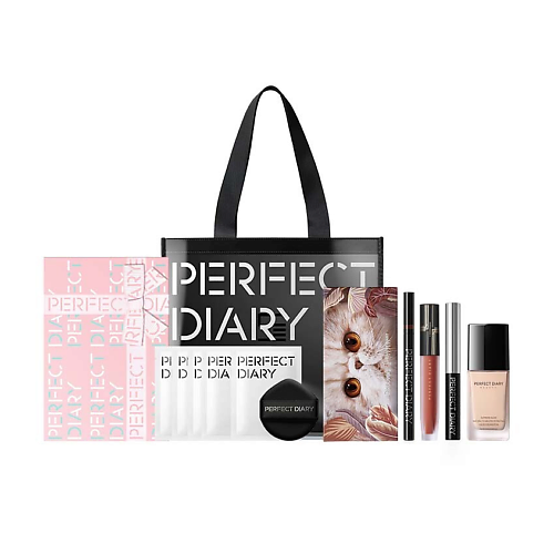 

PERFECT DIARY Подарочный набор декоративной косметики Pink Charm Beginner, Подарочный набор декоративной косметики Pink Charm Beginner