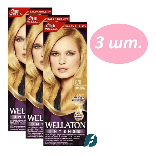 

WELLA Cтойкая крем-краска для волос WELLATON 330, Cтойкая крем-краска для волос WELLATON