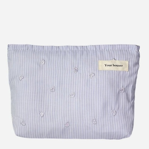 

YOUR HOUSER Косметичка женская фиолетовая большая, Косметичка женская фиолетовая большая