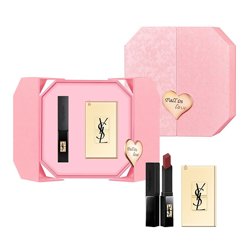 

YVES SAINT LAURENT Подарочный набор: Помада + Зеркало Haute Couture Compact Mirror, Подарочный набор: Помада + Зеркало Haute Couture Compact Mirror