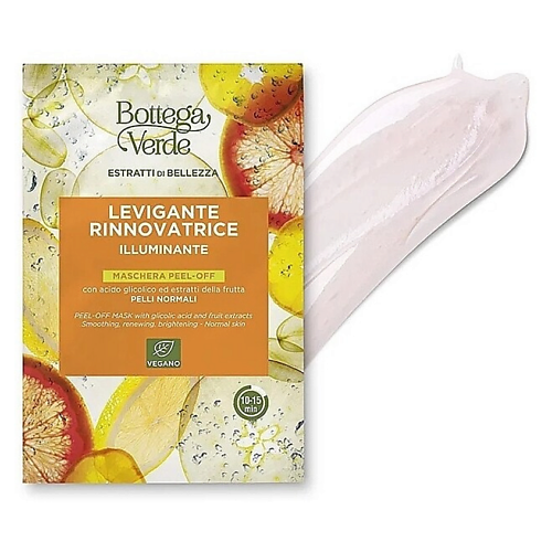 

BOTTEGA VERDE Пилинг-маска для лица Beauty Extracts Glycolic Acid And Fruit Extracts Peel-Off Mask 8, Пилинг-маска для лица Beauty Extracts Glycolic Acid And Fruit Extracts Peel-Off Mask