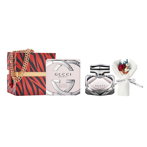 

GUCCI Набор Bamboo: Парфюмерная вода+ Миниатюрный букет, Набор Bamboo: Парфюмерная вода+ Миниатюрный букет